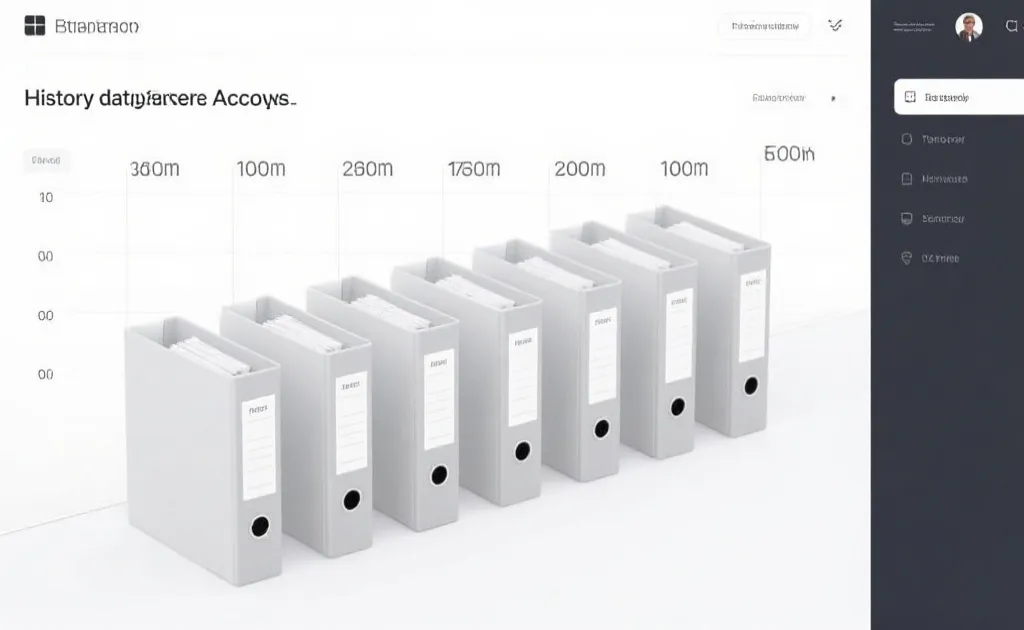 历史开奖资料归档界面