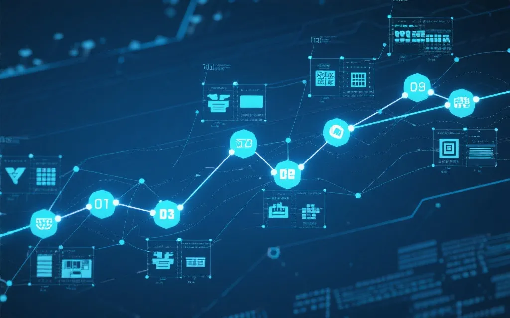 数据归档与时间线示意图